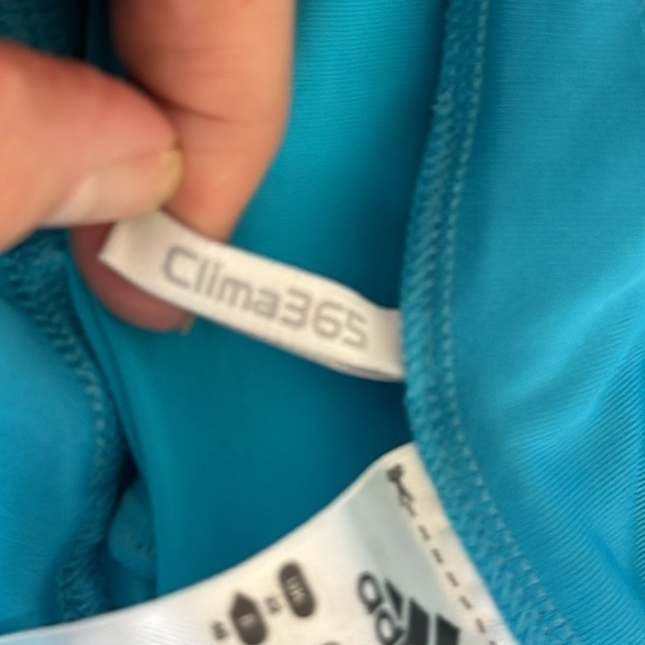Adidas Clima365 Skort Women's XL Turquoise Blue Knit Skirt + Shorts EUC - Picture 6 of 10